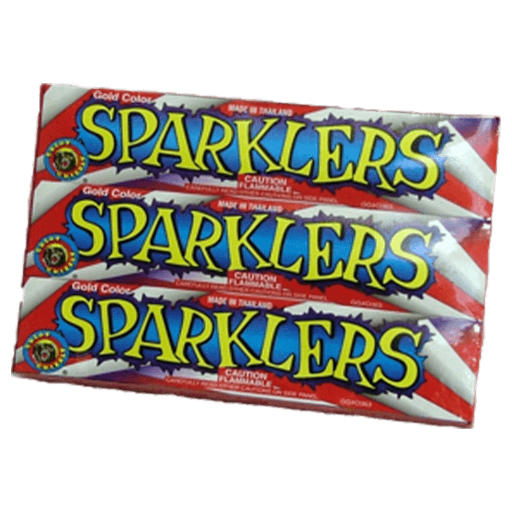 SPARKLER 14" GOLD WIRE