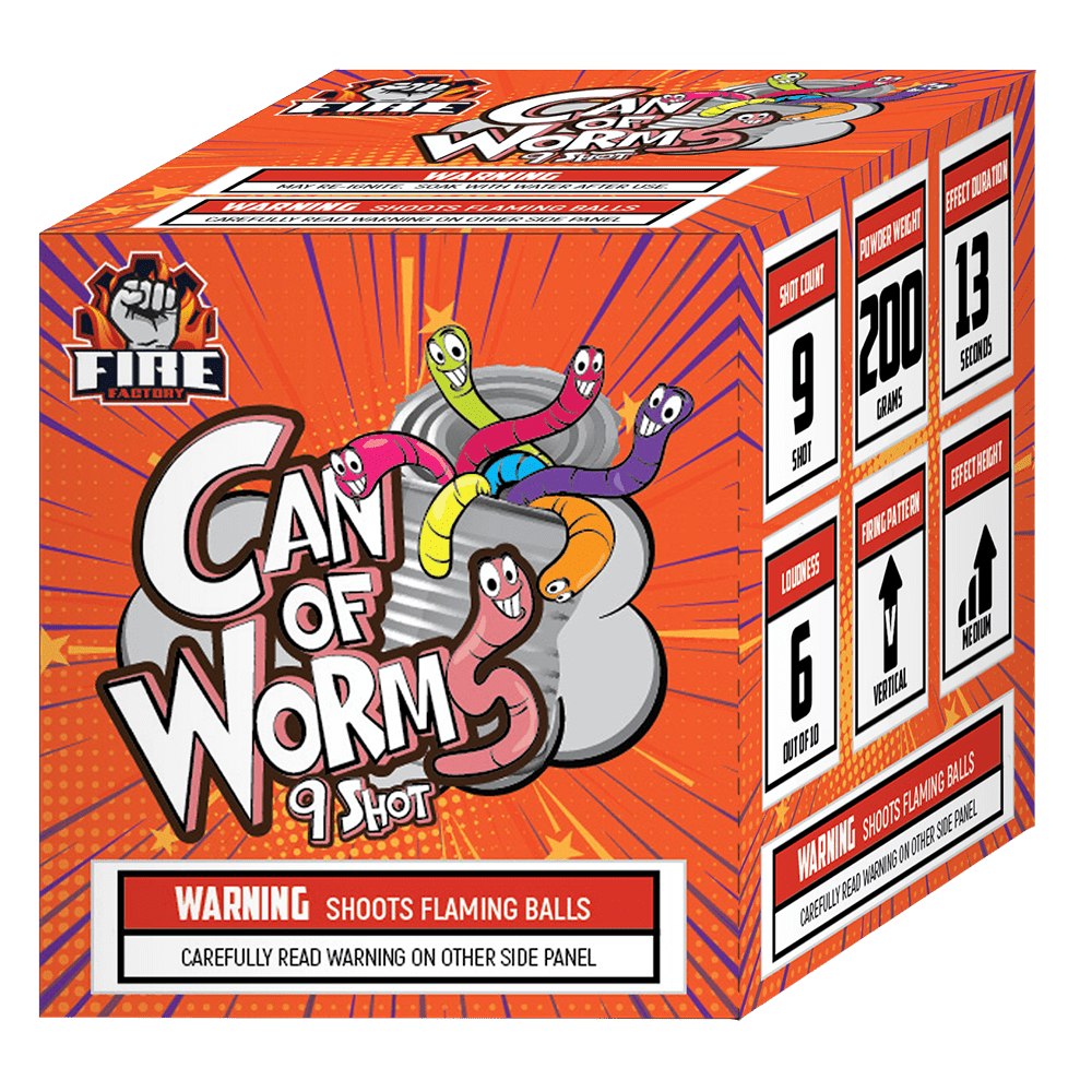 CAN OF WORMS Ê9 SHOT