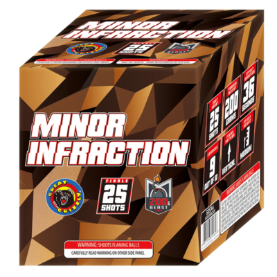 MINOR INFRACTION 25 SHOT