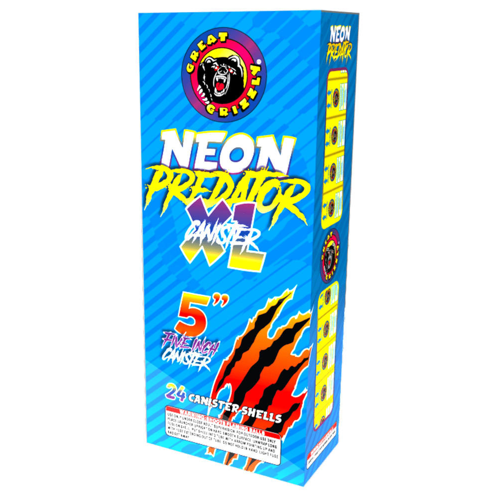 NEON PREDATOR XL 24 SHELLS 5"