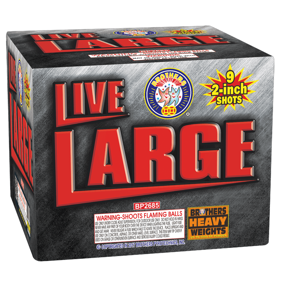 LIVE LARGE 9 SHOT