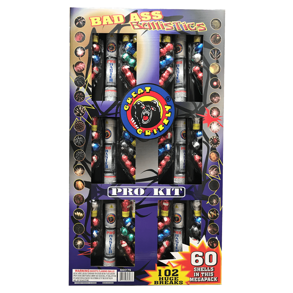 BAD ASS BALLISTICS 60 SHELLS 102 BREAKS