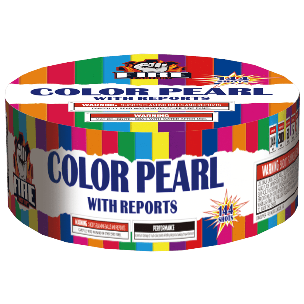 COLOR PEARL W/ REPORTS  144 SHOT