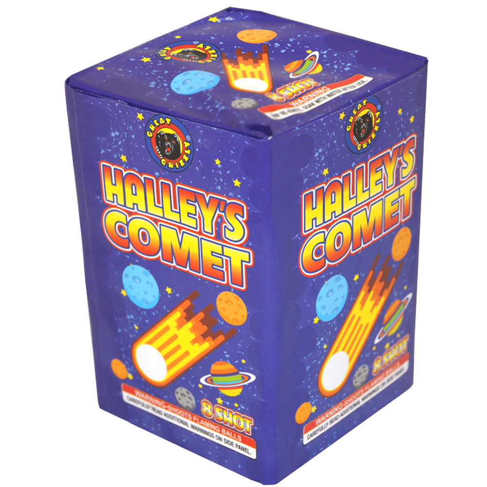 HALLEY'S COMET 8 SHOT