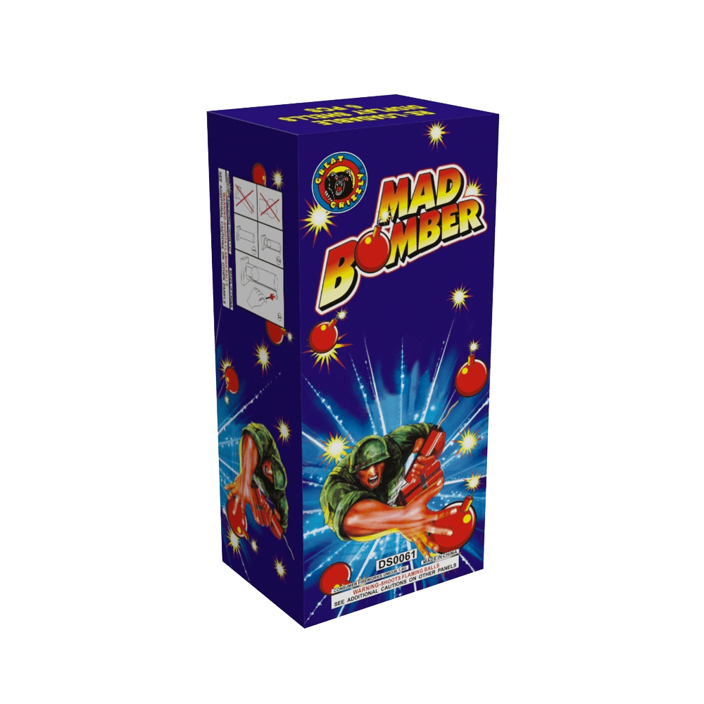MAD BOMBER 6 SHELLS
