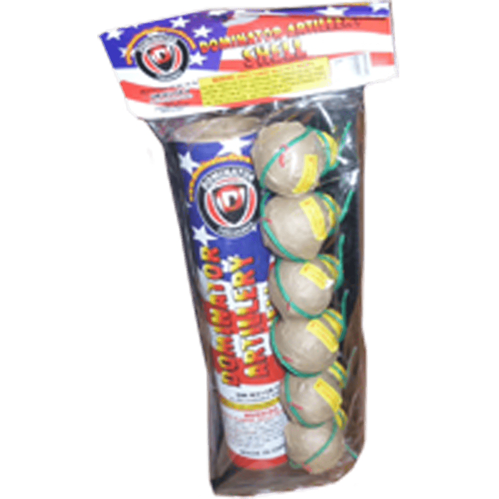 POLY PACK ARTILLERY 6 SHELLS