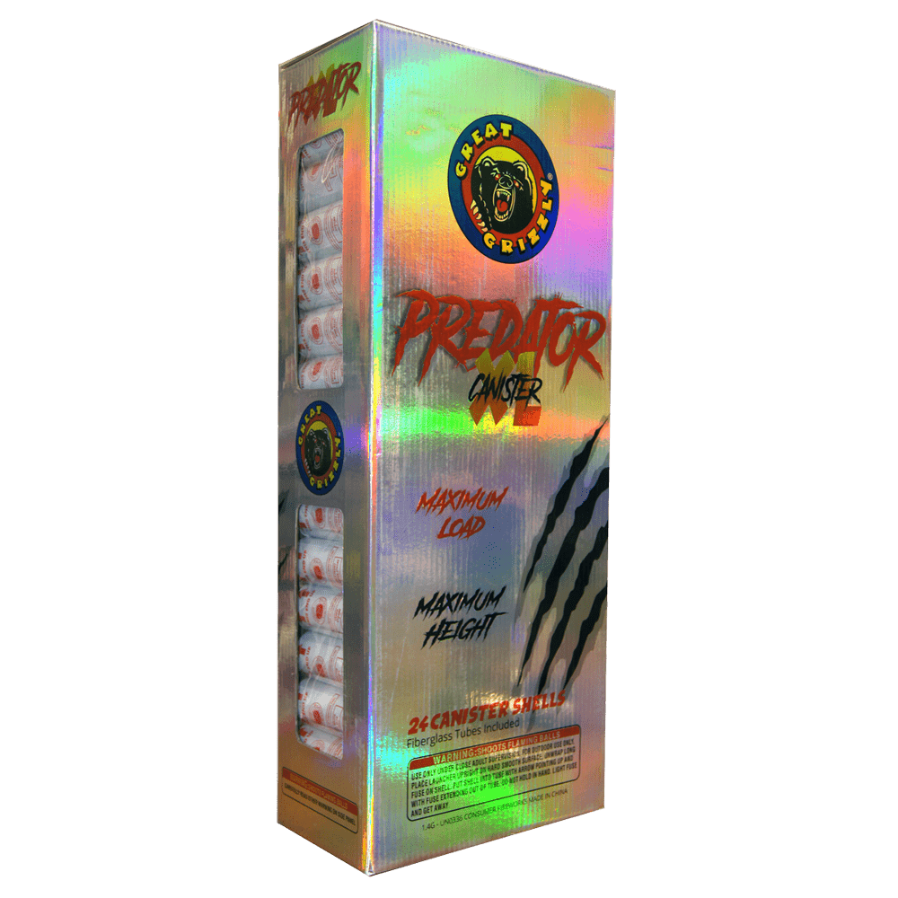 PREDATOR XL CANISTER SHELLS 24PK