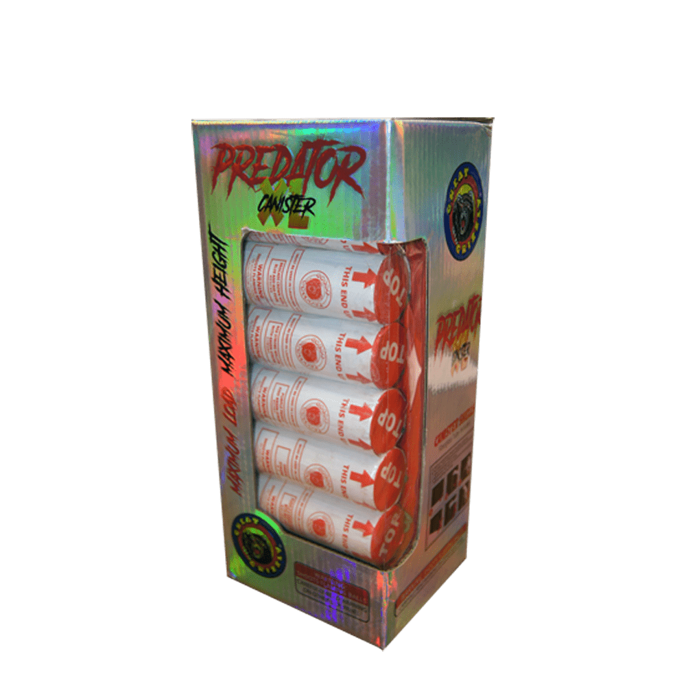 PREDATOR XL CANISTER SHELLS 6PK