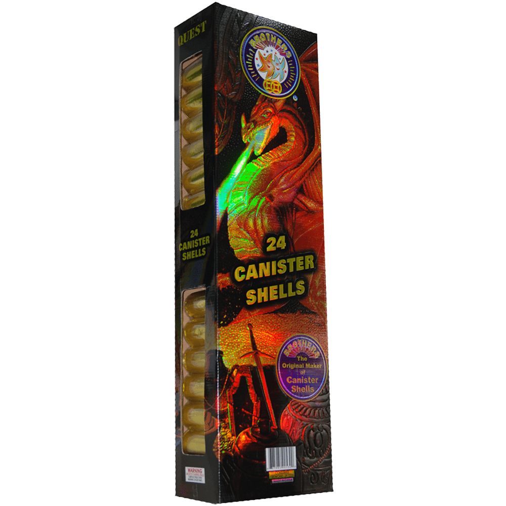 QUEST CANISTER SHELLS 24PK