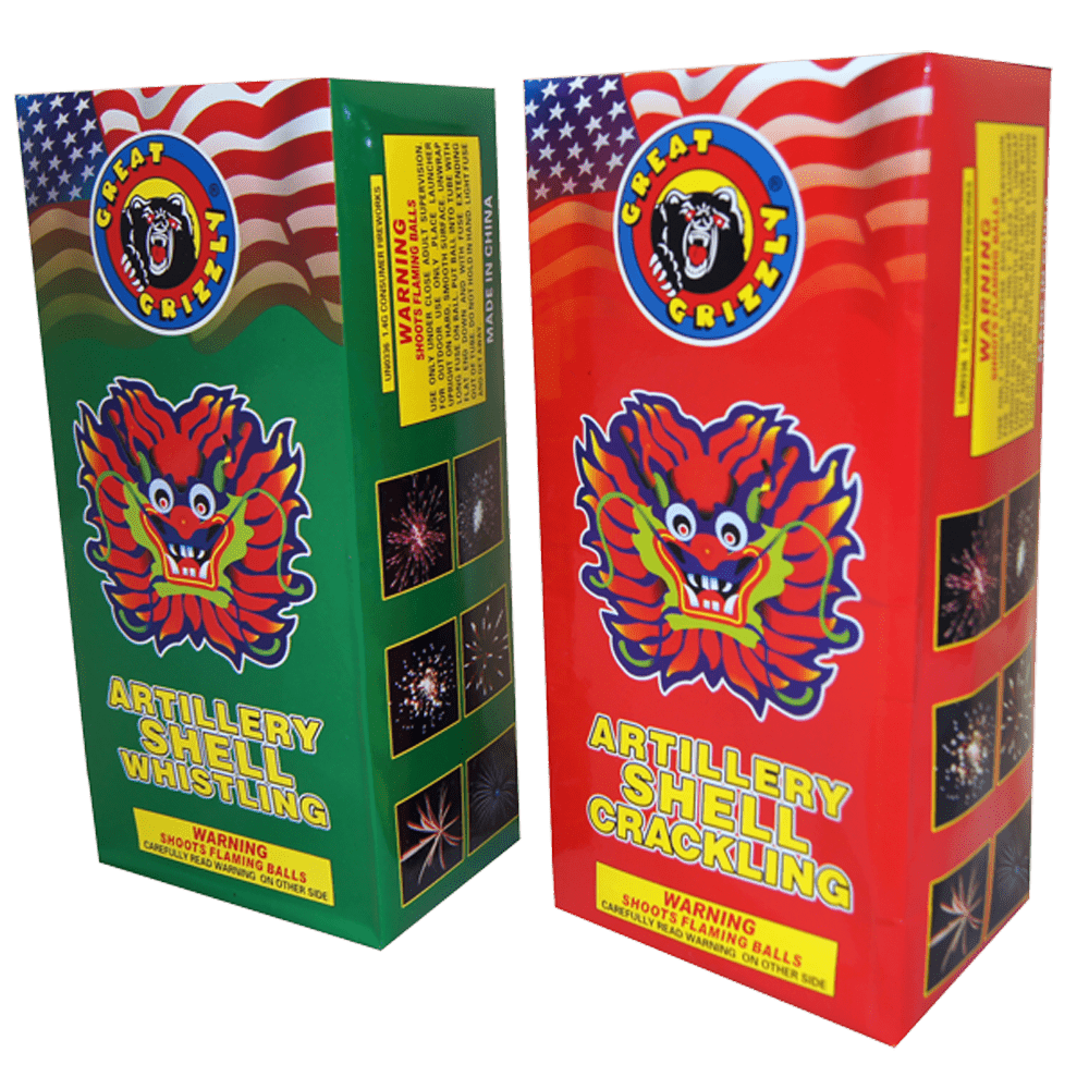 WHISTLING / CRACKLING SHELL 6PK