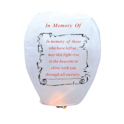 SKY LANTERN - IN MEMORY OF