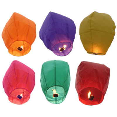 SKY LANTERN - ASSORTED COLORS
