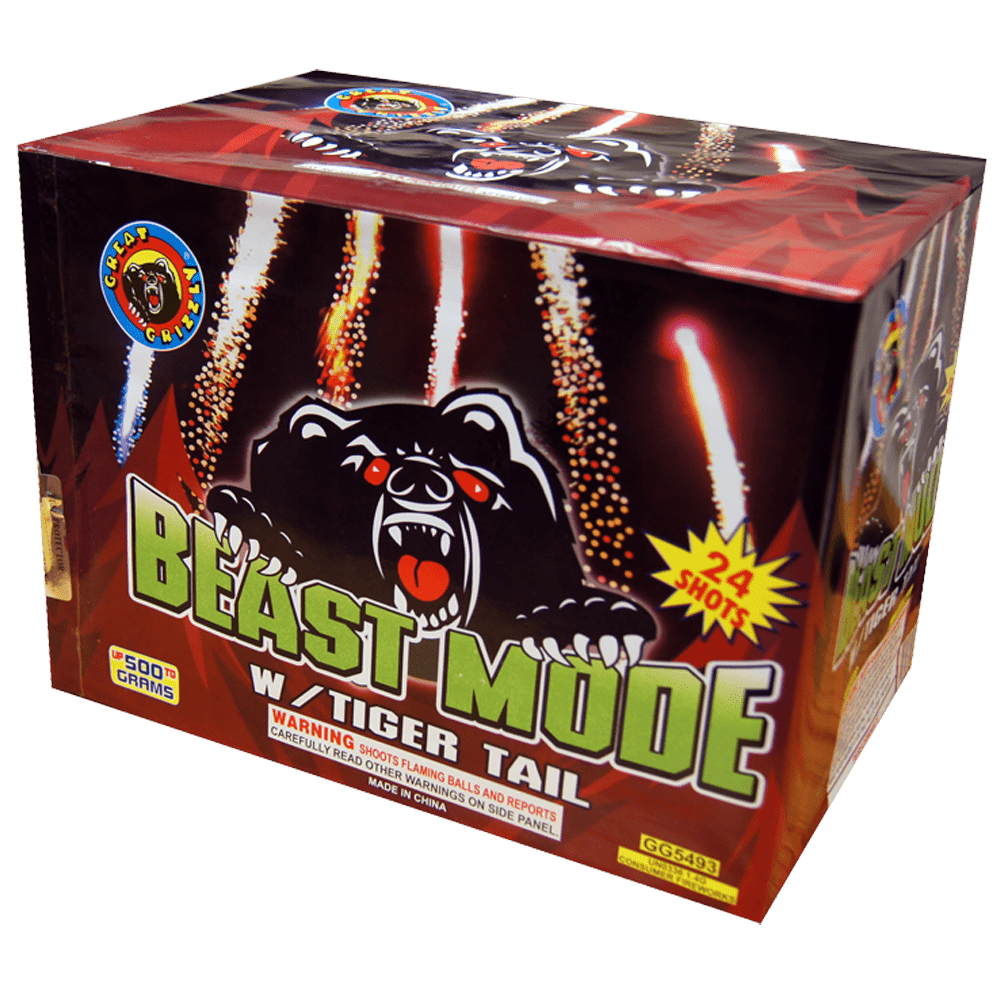 BEAST MODE W/ TIGER TAILS 24 SHOT