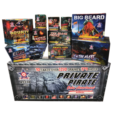 PRIVATE PIRATE CASE ASSORTMENT