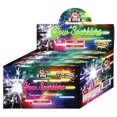 GLOW SPARKLERS (COOL BURN TECHNOLOGY)