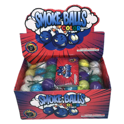 SMOKE BALLS COLOR 12PK BOX