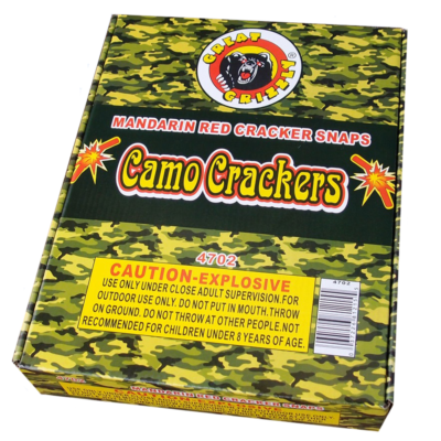 CAMO FUSELESS CRACKERS
