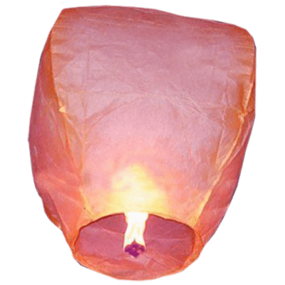 SKY LANTERN - ALL PINK