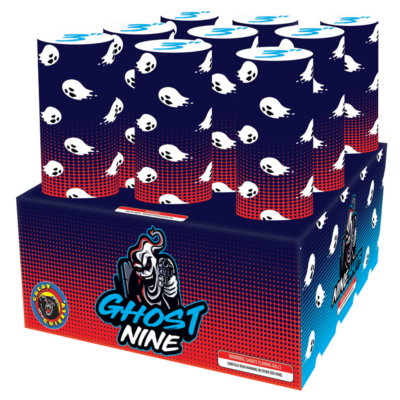 GHOST NINE 3" 9 SHOT (TRUE GHOST EFFECT)