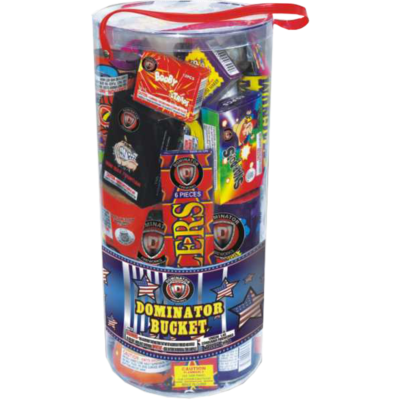 BUCKET OF FIREWORKS