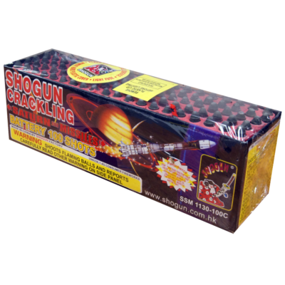 SATURN MISSILE 100-SHOT CRACKLING